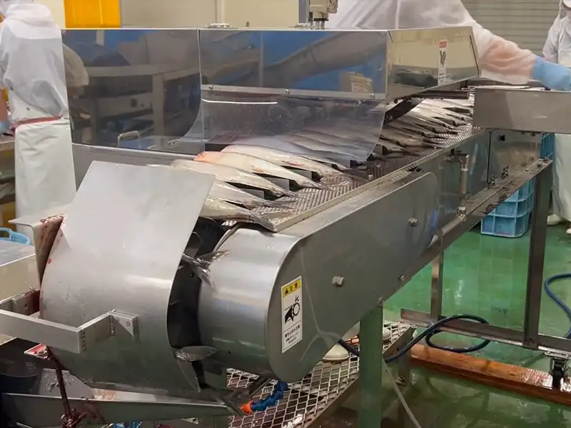 HB-SS / 導入した加工所での作業風景